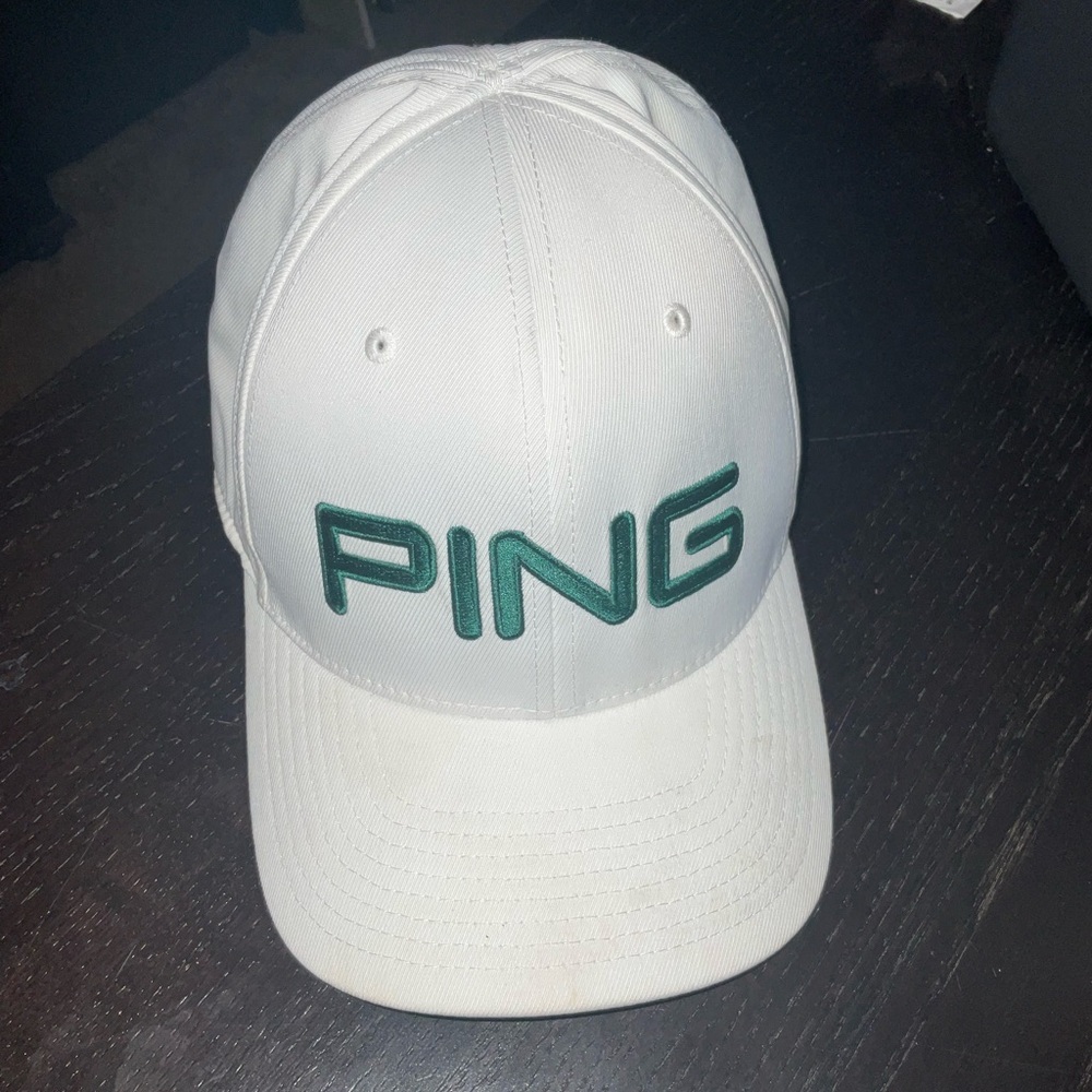 PING White Baseball Cap